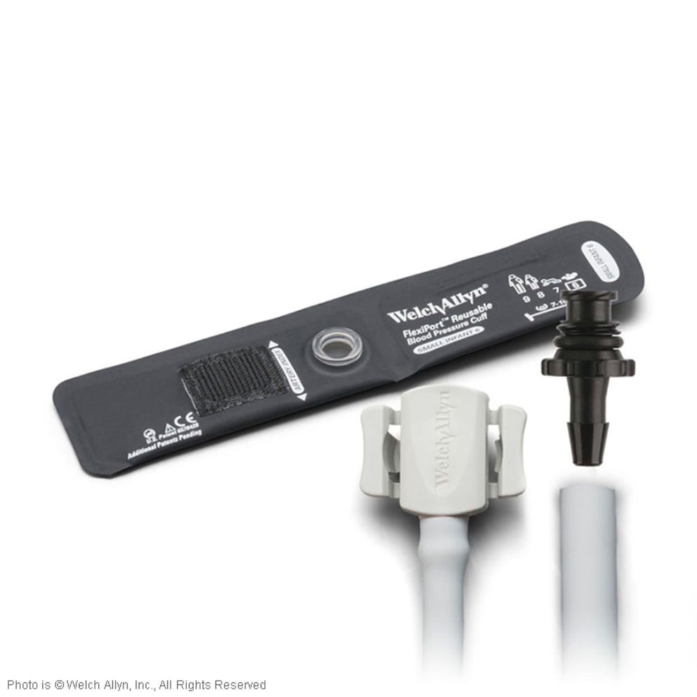 [WLA REUSE-06-1TPE] FlexiPort Manschette, wiederverwendbar 1-Schlauch, für Säuglinge, klein