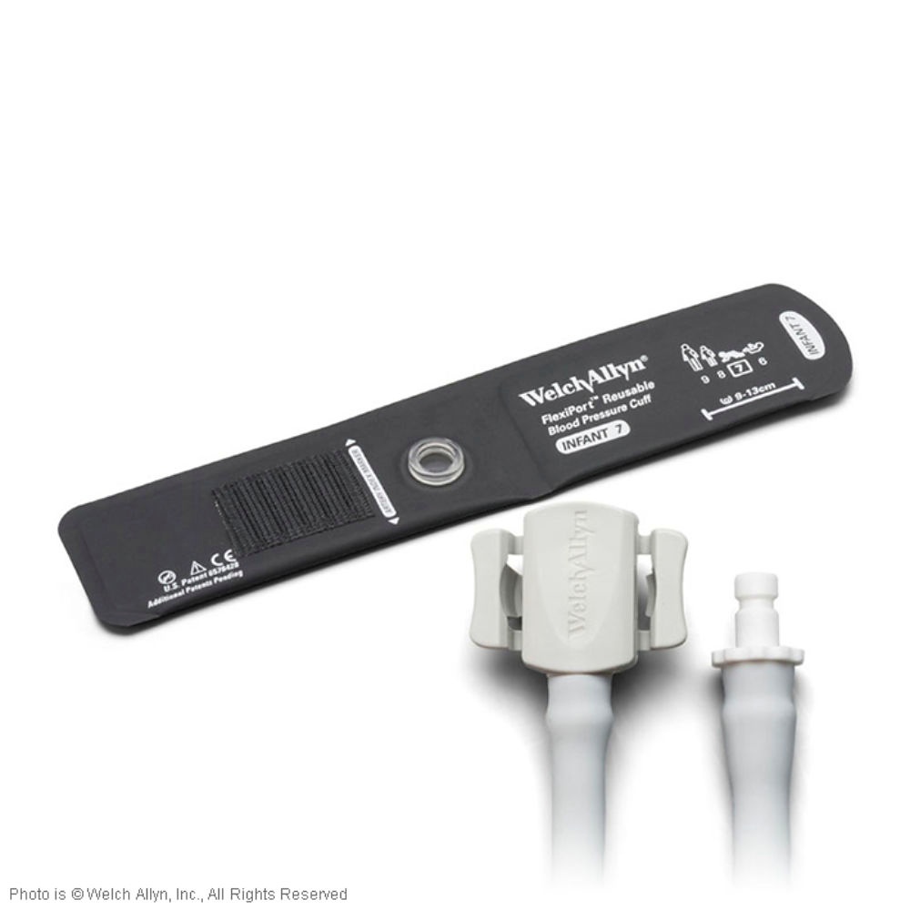 [WLA REUSE-07-1HP] FlexiPort Manschette, wiederverwendbar 1-Schlauch, für Säuglinge