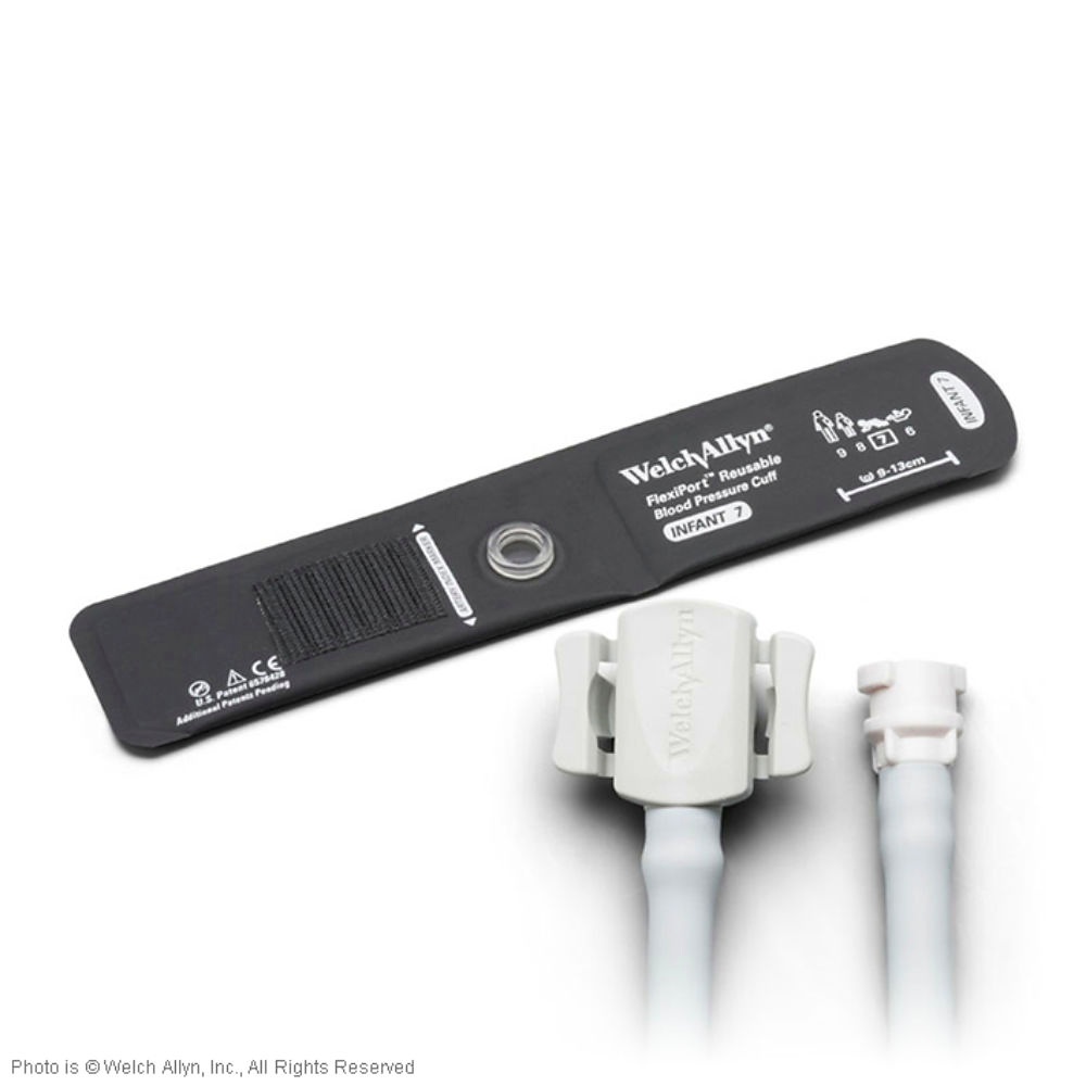 [WLA REUSE-07-1MQ] FlexiPort Manschette, wiederverwendbar 1-Schlauch, für Säuglinge