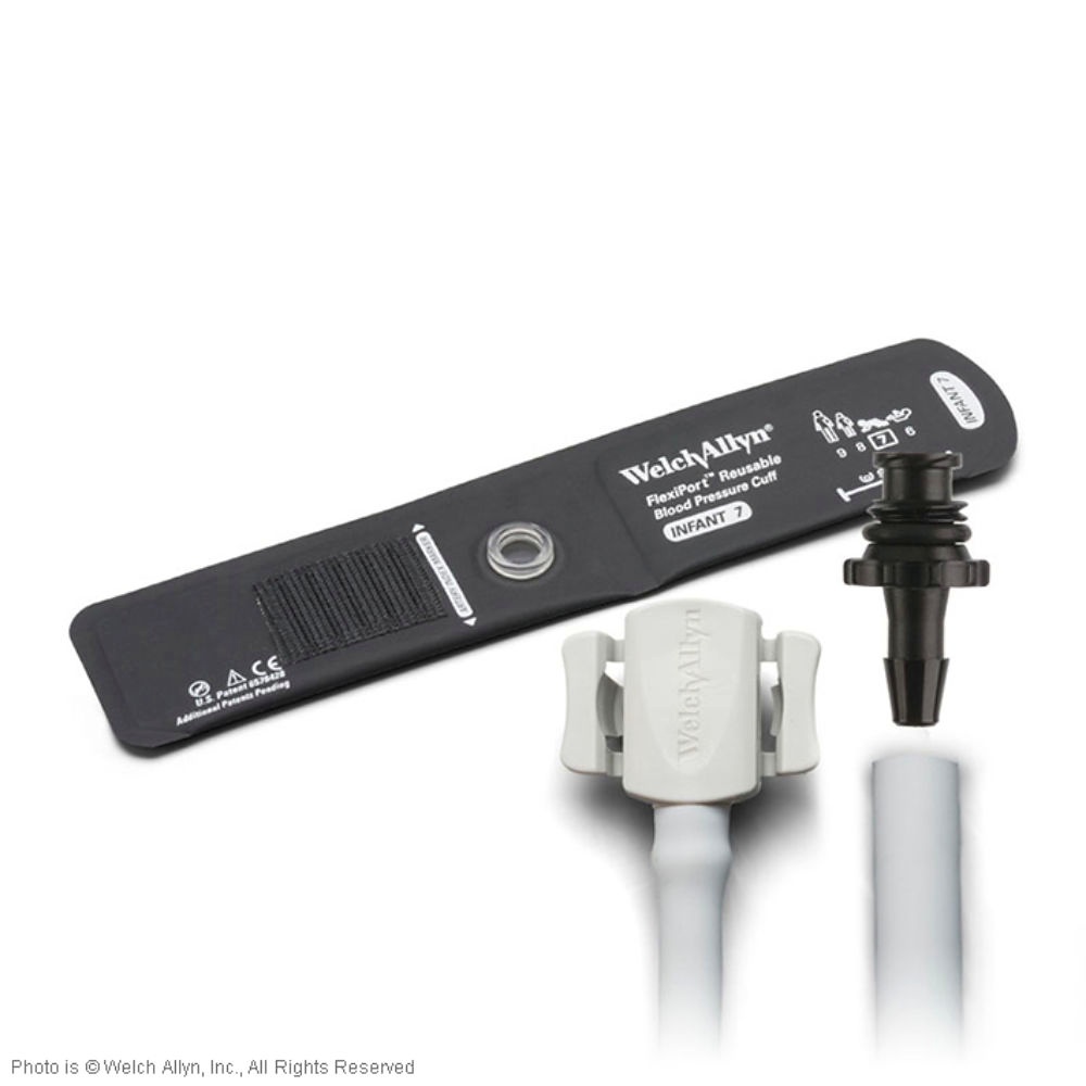 [WLA REUSE-07-1TPE] FlexiPort Manschette, wiederverwendbar 1-Schlauch, für Säuglinge