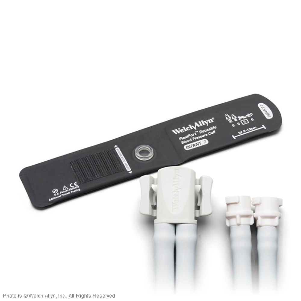 [WLA REUSE-07-2MQ] FlexiPort Manschette, wiederverwendbar 2-Schlauch, für Säuglinge