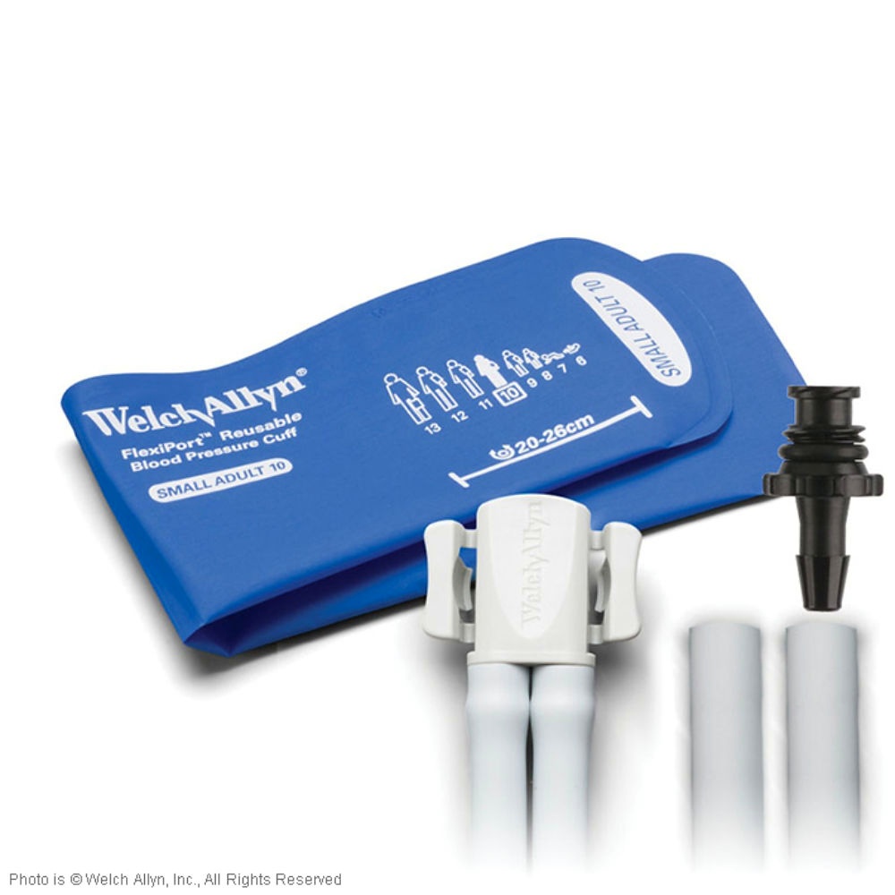 [WLA REUSE-10-2TPE] FlexiPort Manschette, wiederverwendbar 2-Schlauch, für Erwachsene, klein