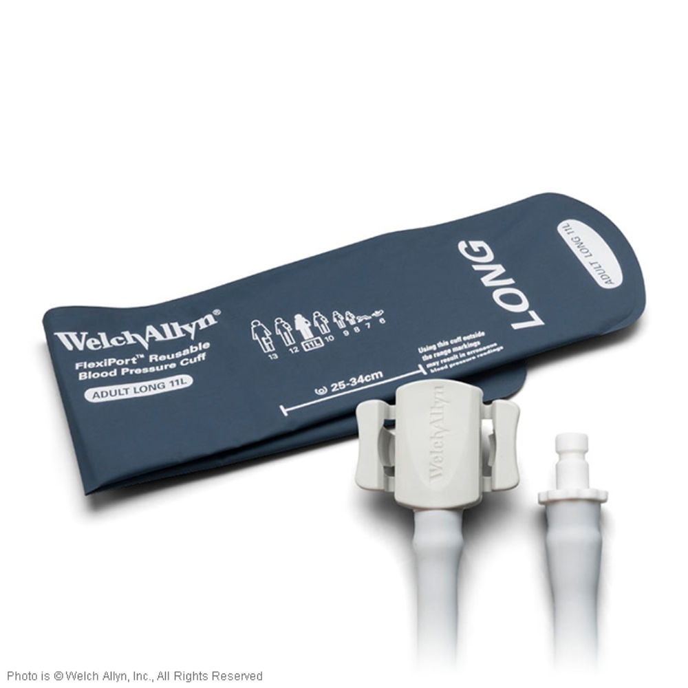 [WLA REUSE-11L-1HP] FlexiPort Manschette, wiederverwendbar 1-Schlauch, für Erwachsene, lang