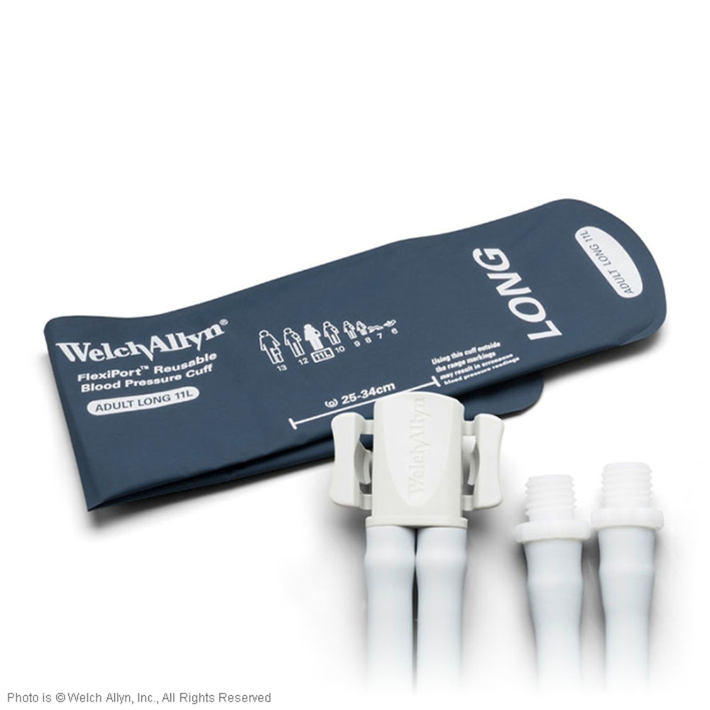 [WLA REUSE-11L-2SC] FlexiPort Manschette, wiederverwendbar 2-Schlauch, für Erwachsene, lang