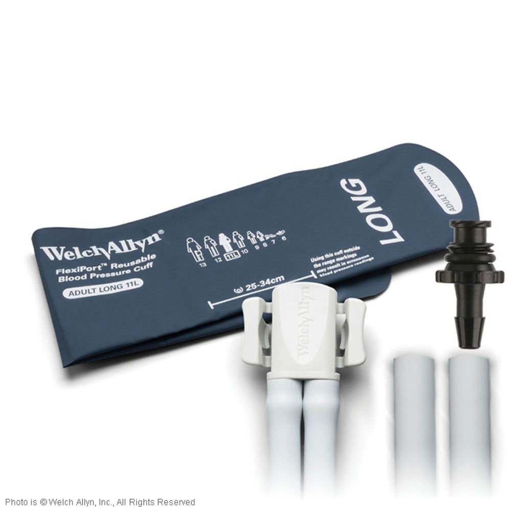 [WLA REUSE-11L-2TPE] FlexiPort Manschette, wiederverwendbar 2-Schlauch, für Erwachsene, lang