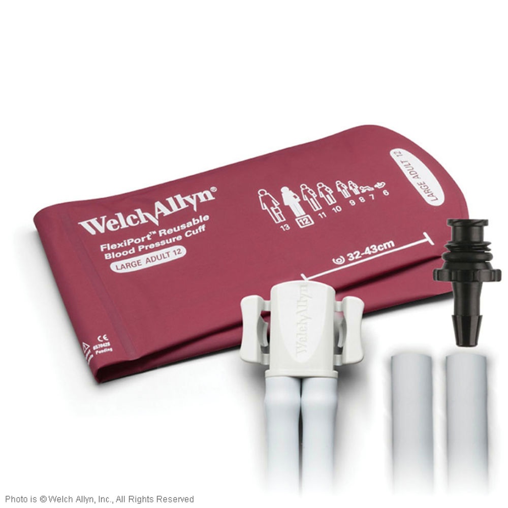 [WLA REUSE-12-2TPE] FlexiPort Manschette, wiederverwendbar 2-Schlauch, für Erwachsene, groß