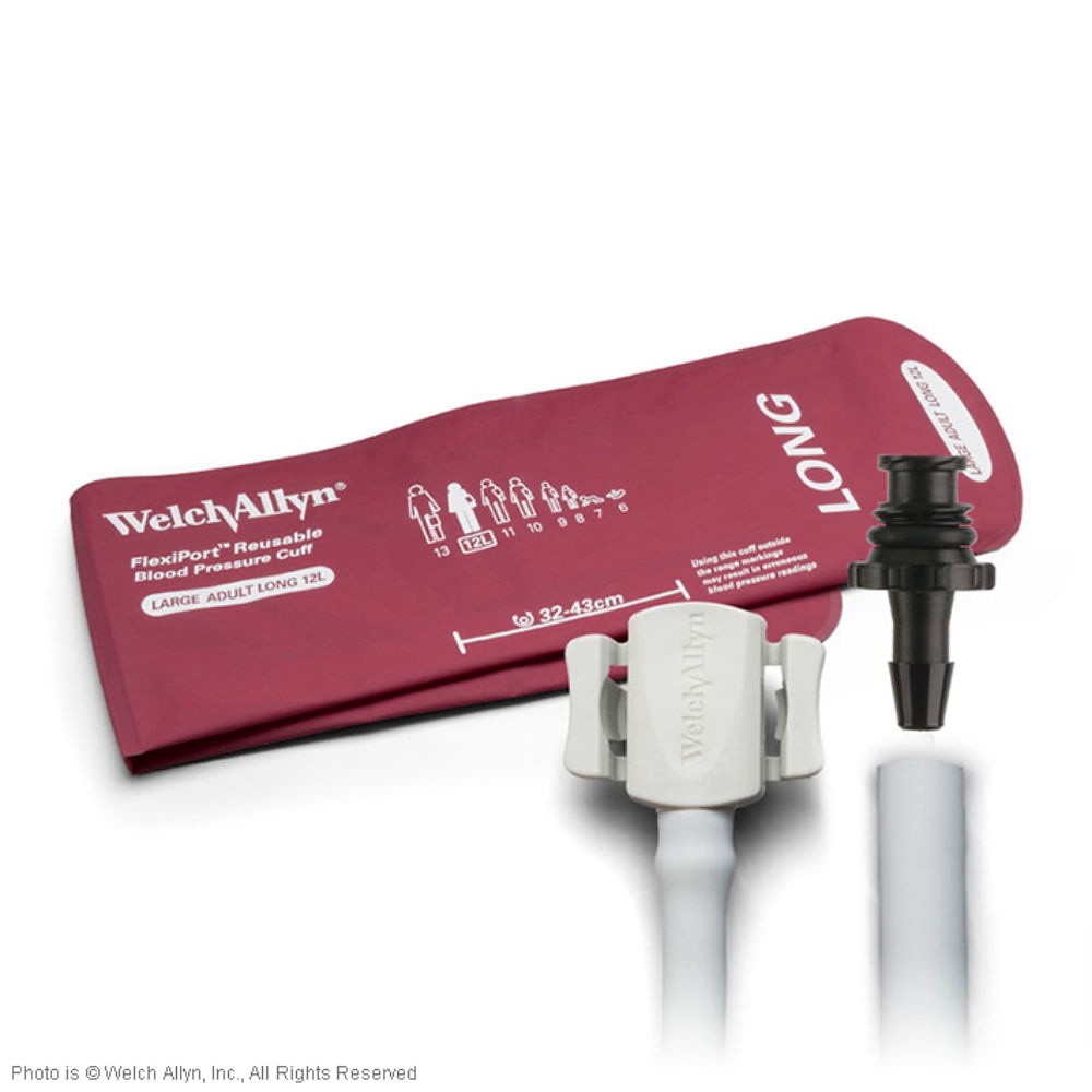 [WLA REUSE-12L-1TPE] FlexiPort Manschette, wiederverwendbar 1-Schlauch, für Erwachsene, groß, lang