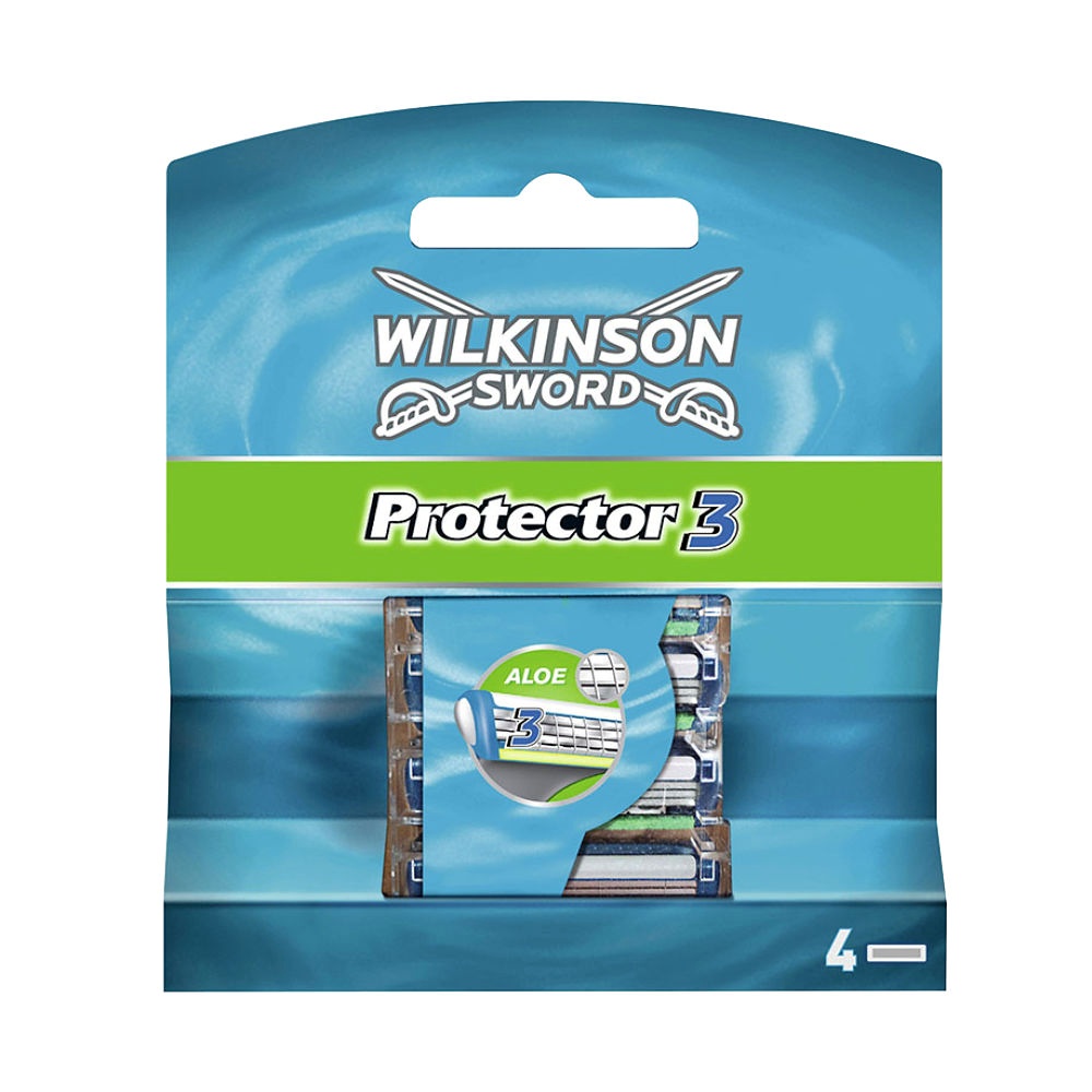 Ersatzklingen für Wilkinson Protector 3 (4 Stck.)