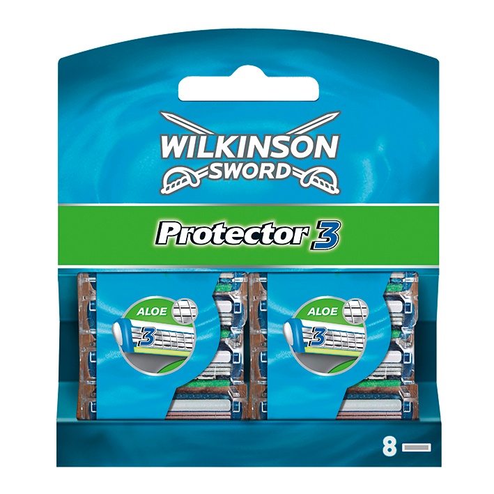 Ersatzklingen für Wilkinson Protector 3 (8 Stck.)