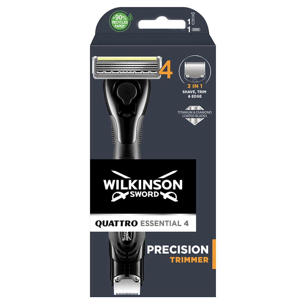 [WLS W302205401] Rasierapparat Wilkinson Quattro Essential 4 Precision Trimmer