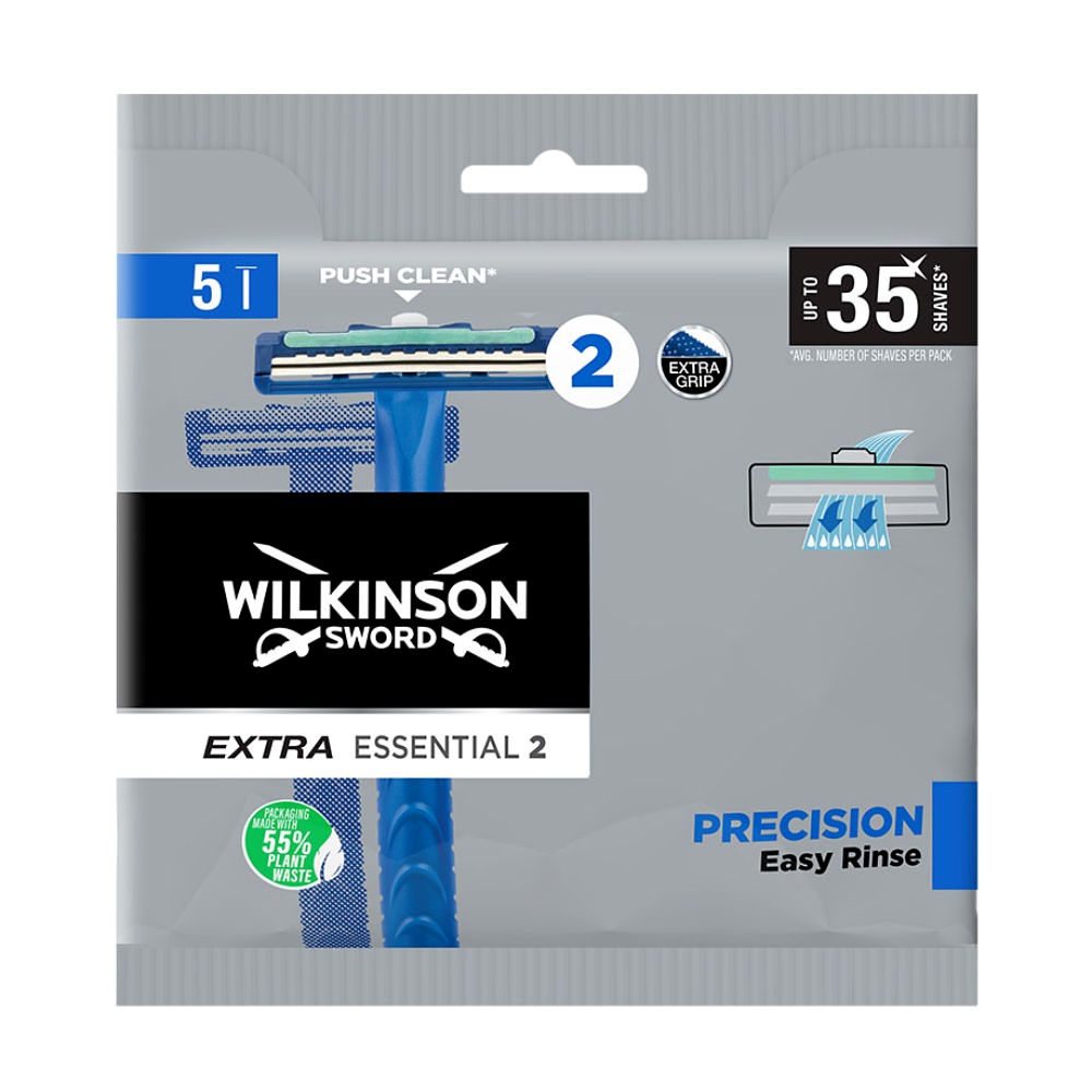 [WLS W302348300] Einmal-Rasierer Wilkinson Extra 2 Precision (5 Stck.)