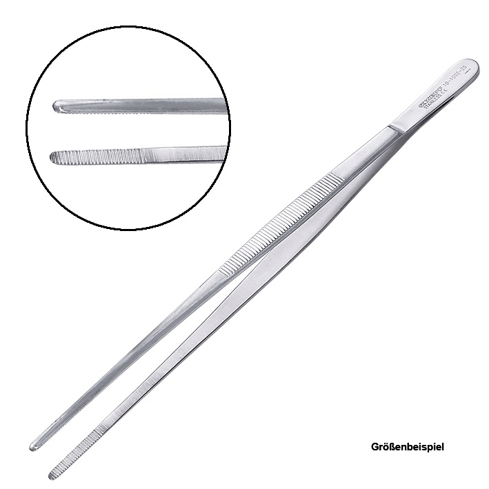 [ZEP 10-1002-10] Anat. Pinzette, gerade, 10,5 cm