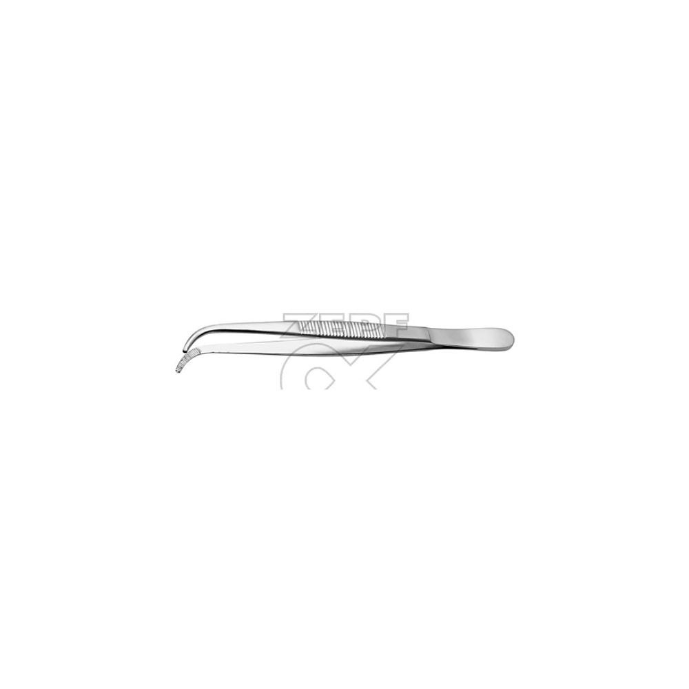 Anat. Pinzette, schmale Form Gebogen 13,0 cm