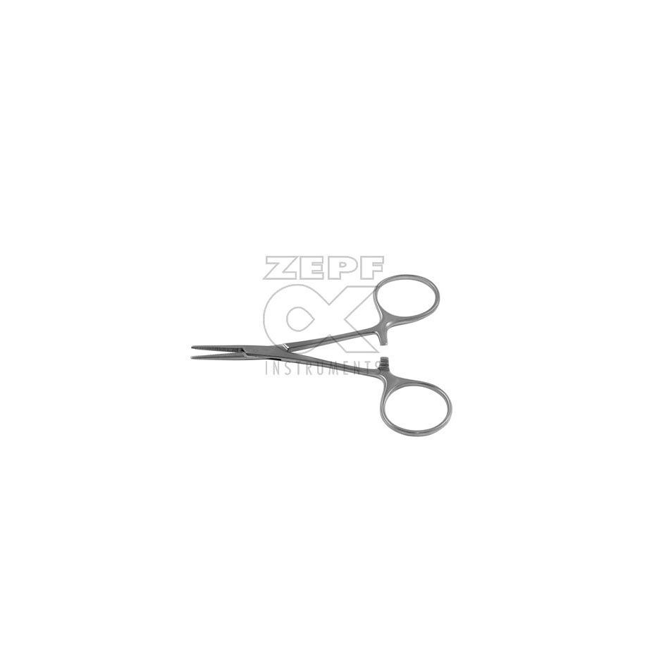 [ZEP 12-2100-09] Hartmann Baby Arterienklemme, gerade Gerieft, 9 cm