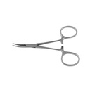 Hartmann Baby Arterienklemme, gebogen, gerieft, 9 cm