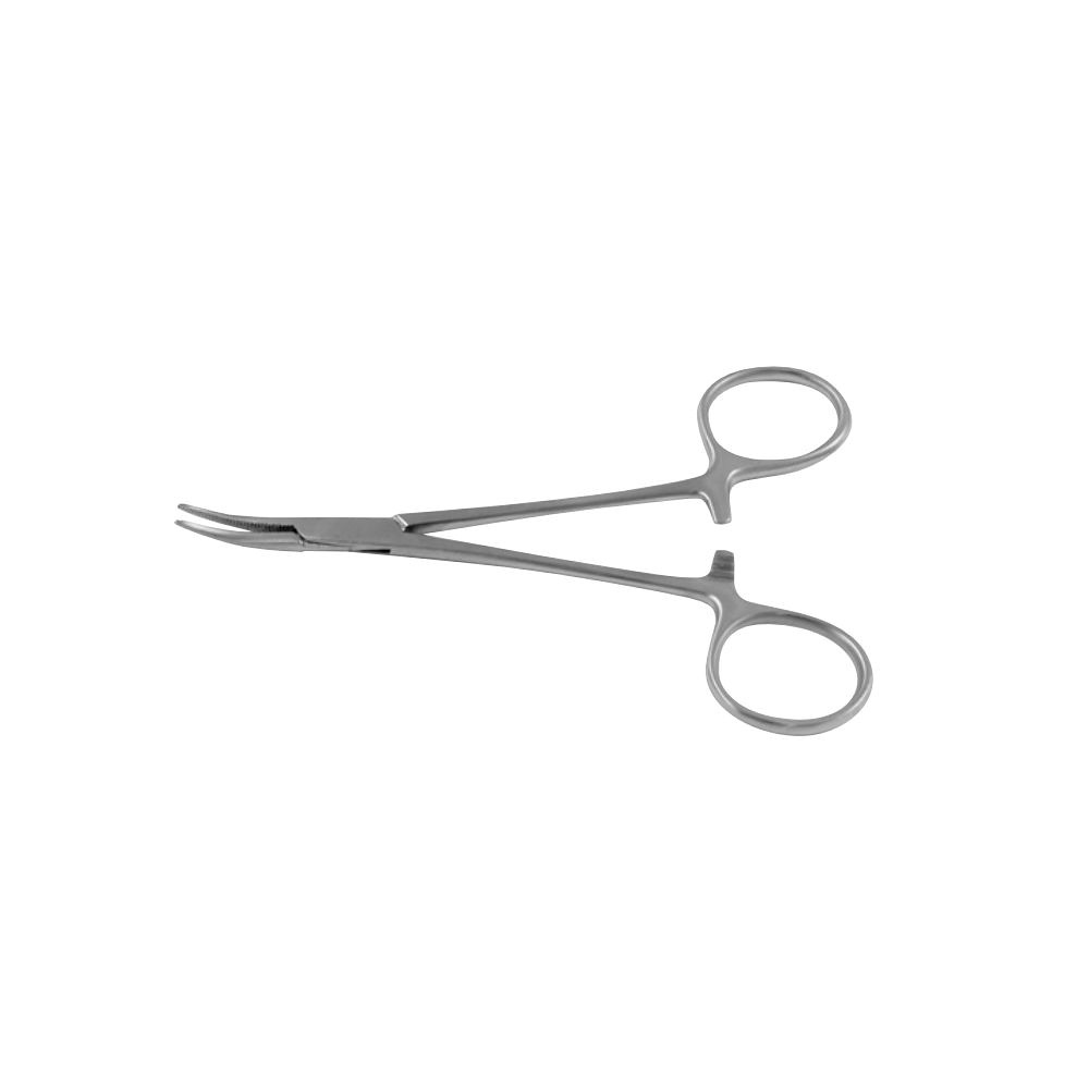 Halsted Mosquito Arterienklemme Gebogen, gerieft, 14 cm