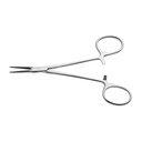 Halsted micro Mosquito Arterienklemme Gerade, gerieft 12,5 cm