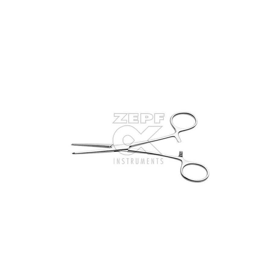 [ZEP 12-3102-14] PEAN Arterienklemme grazil, gerade Gerieft, 14 cm