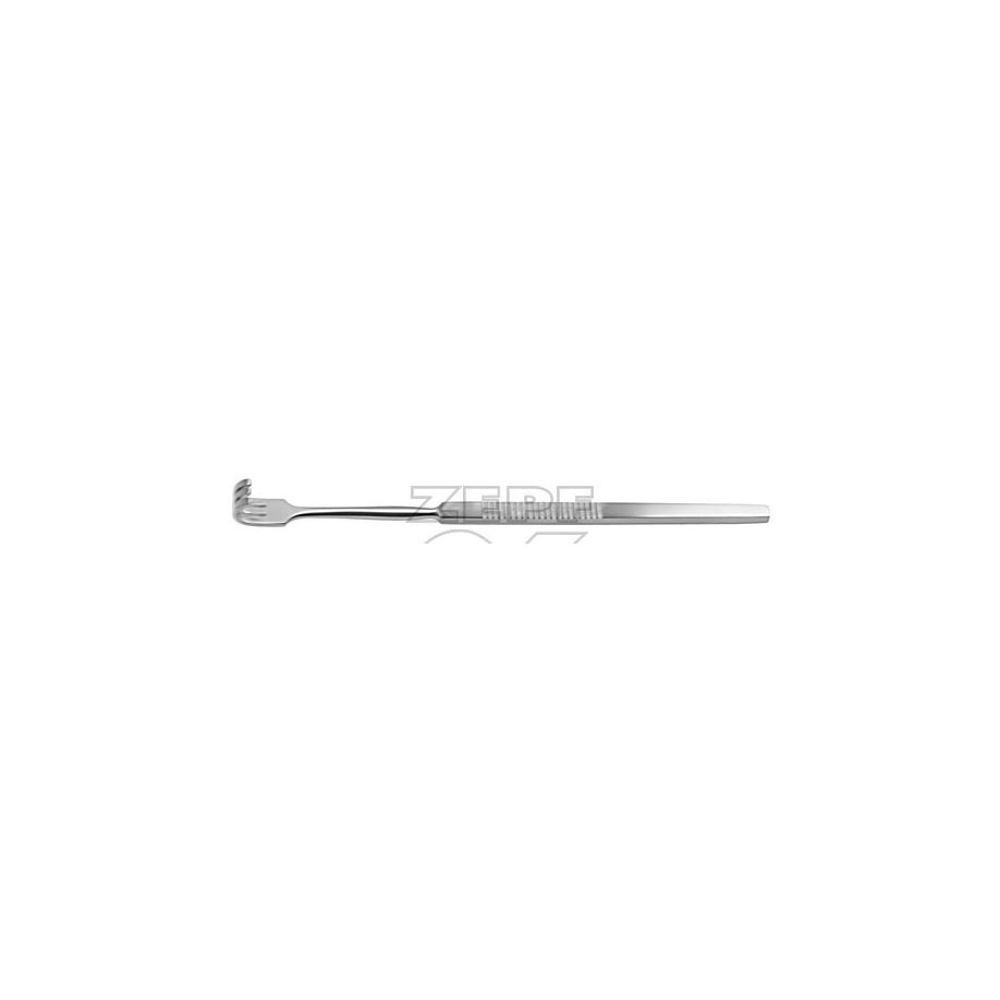 [ZEP 18-2201-03] Wundhaken stumpf, 16 cm Mit drei Haken