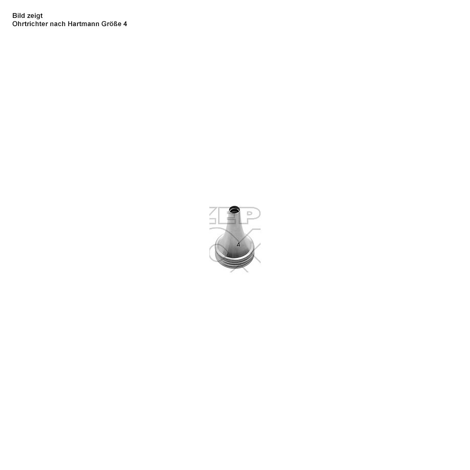 [ZEP 44-0100-45] Hartmann Ohrtrichter Fig. 1 Ø 4,5 mm