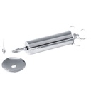 Reiner Ganzmetall-Ohrenspritze 150 ml Mit 2 Aufsätzen und 1 Schutzteller