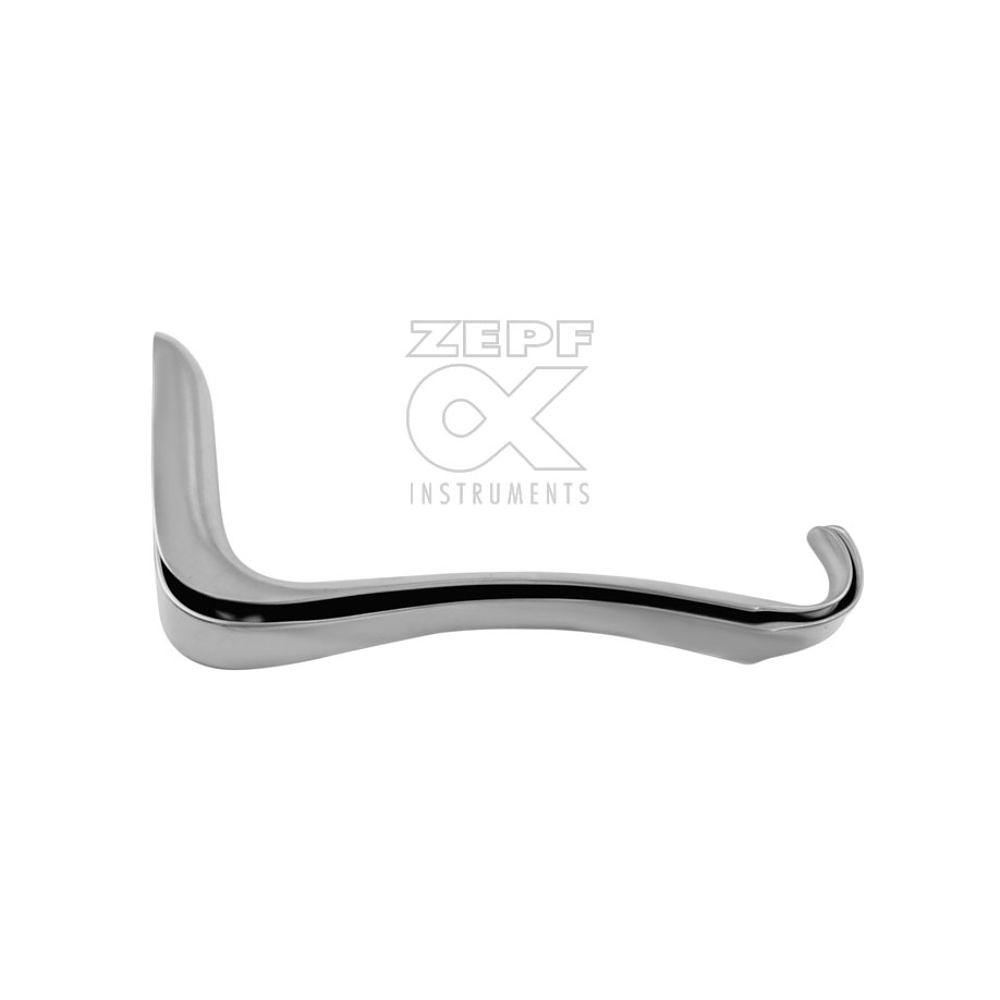 [ZEP 70-2100-01] Kristeller Scheidenspekulum Satz Fig. 1 (Spekulum + Halter)