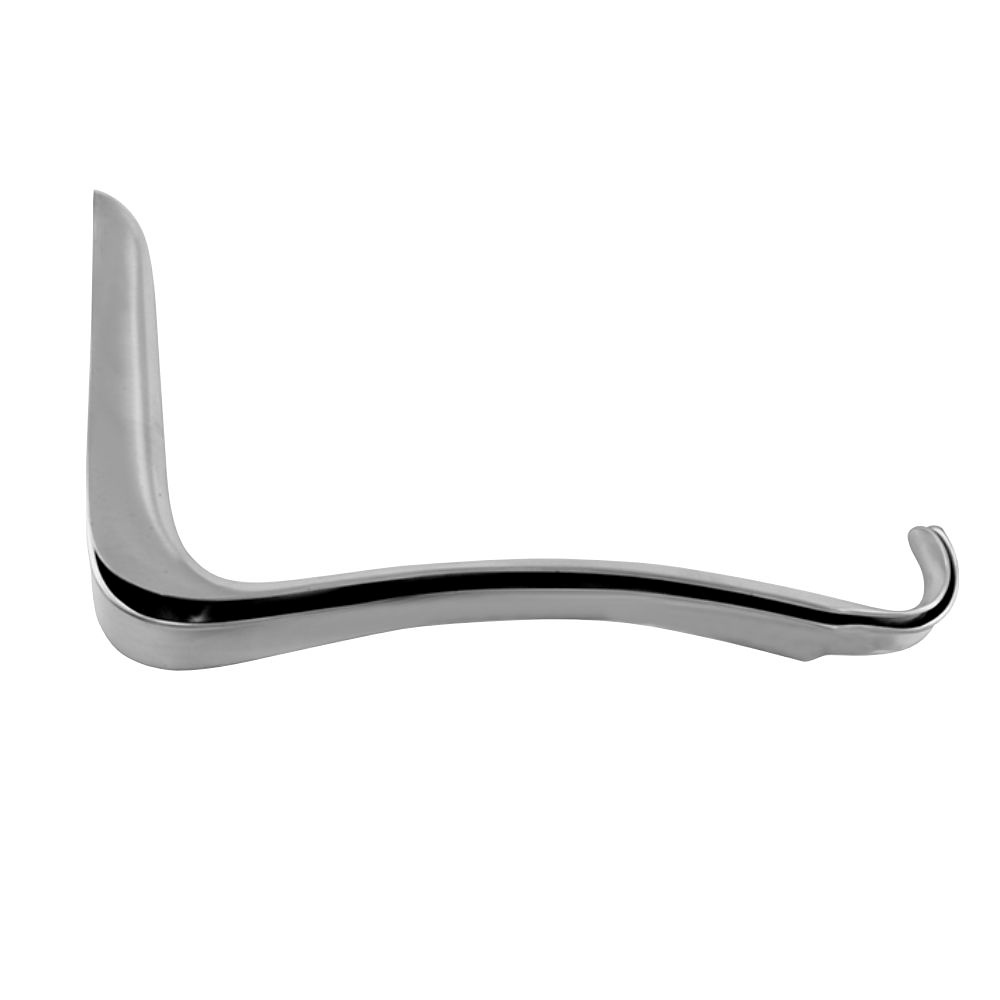 [ZEP 70-2400-03] Kristeller Scheidenspekulum 110 x 36 mm Fig. 3, tiefhohl, mit Halter