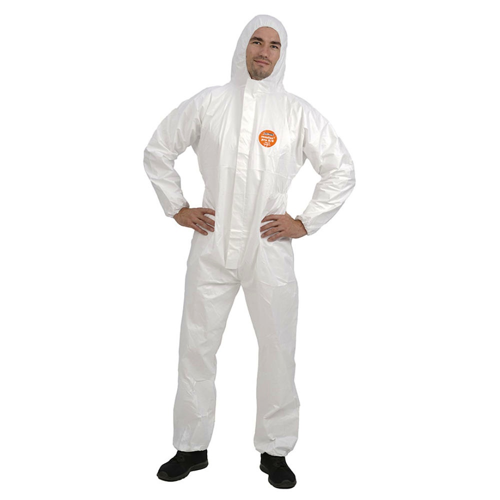 [ZVG 30445-90] Overall Z2 Secutex Pro 5/6 Einzeln verpackt, weiß, Gr. 5 (XXL)