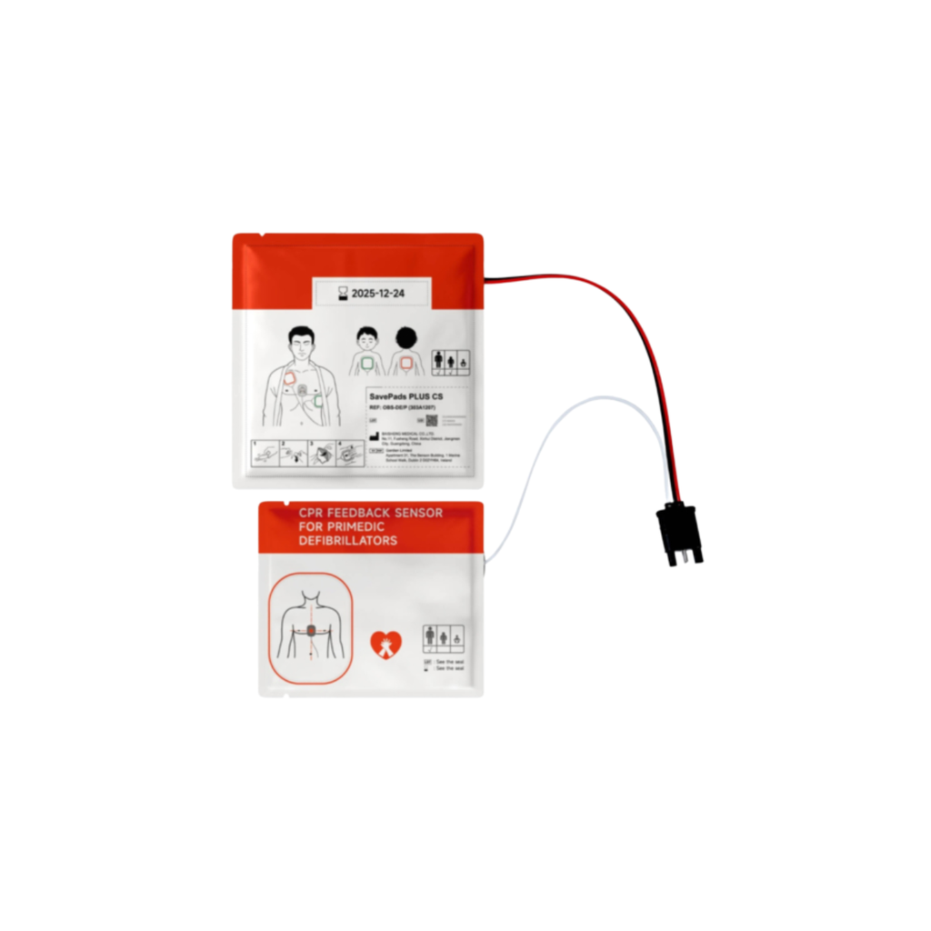 Primedic HeartSave myPAD Elektroden mit CPR-Feedback-Sensor