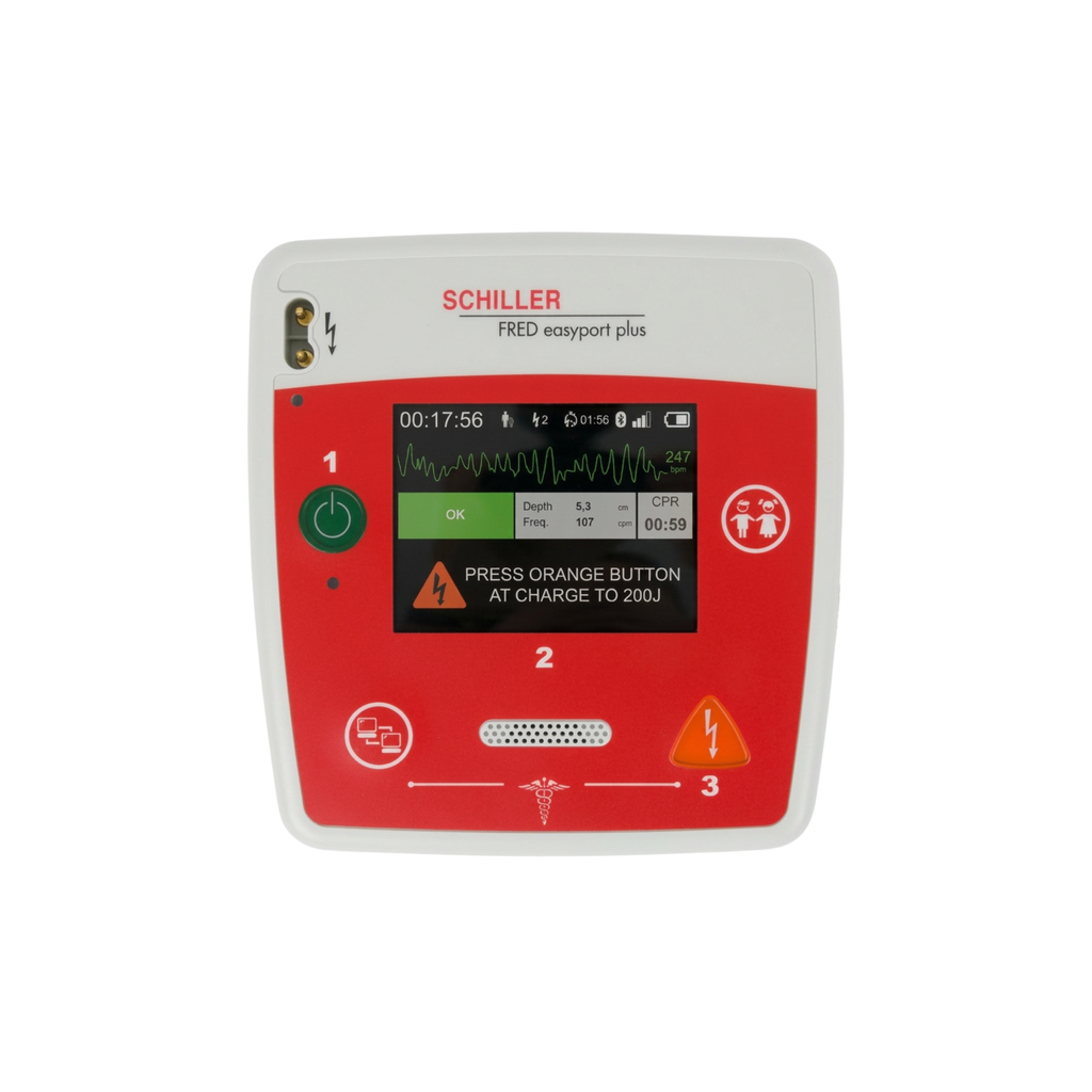 Schiller FRED EasyPort Plus MAN AED Halbautomat