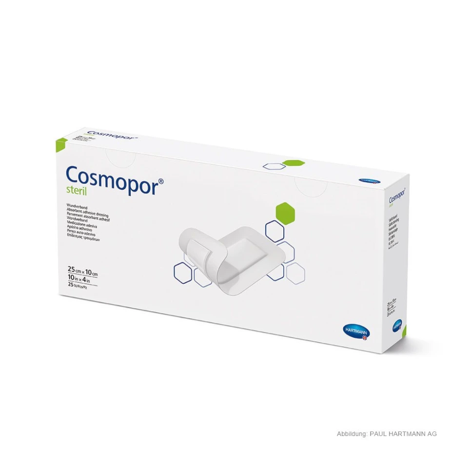 [HAP 900814] Cosmopor Steril Wundverband 25 x 10 cm (25 Stck.) UK = 8 Pack