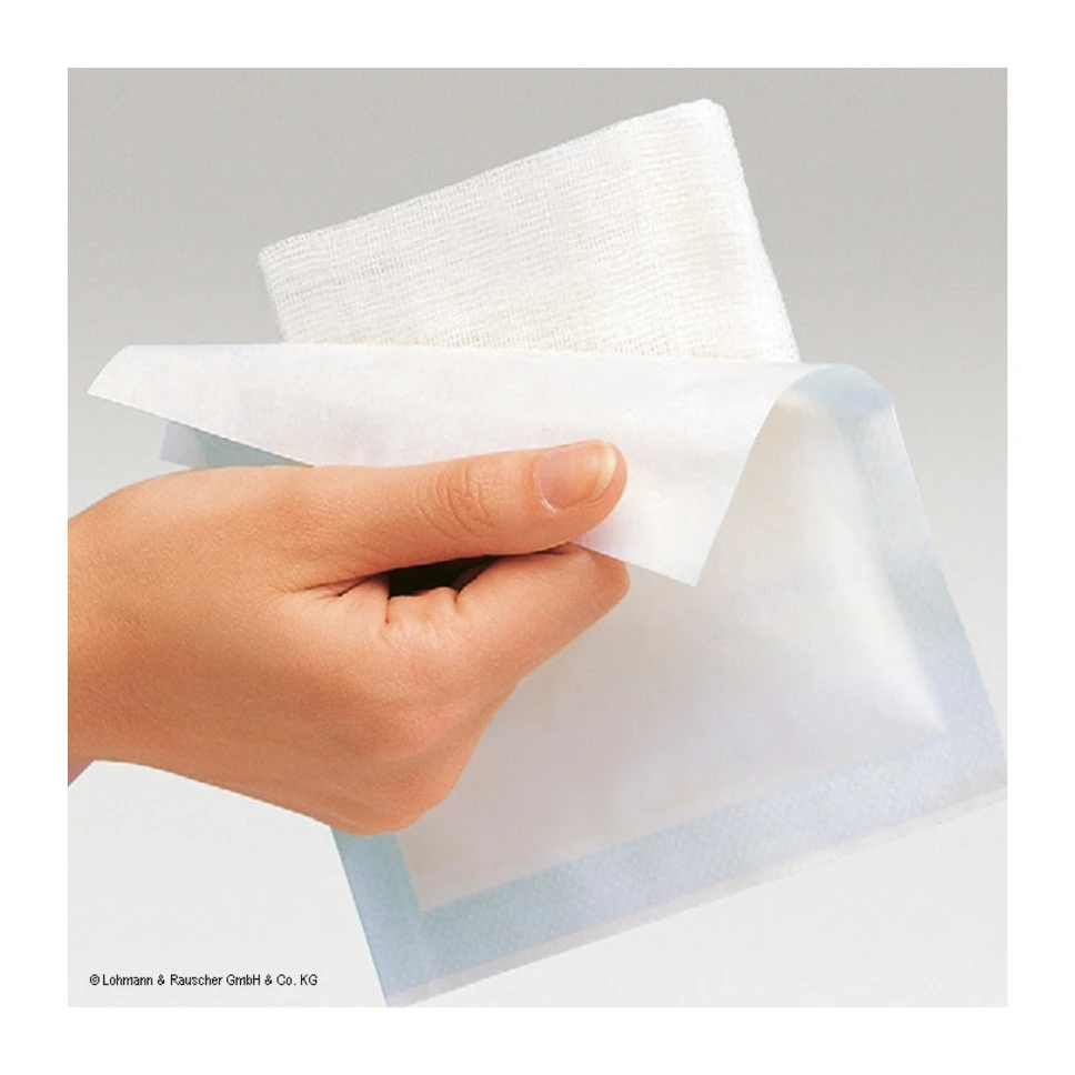 Gazin Kompressen steril, mittel, 7,5 x 7,5 cm (20 x 5 Stck.) UK = 8 Pack